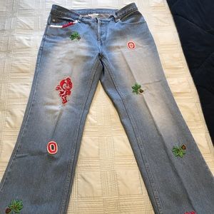 Rare! Ohio State OSU Bellpointe jeans, size 8P